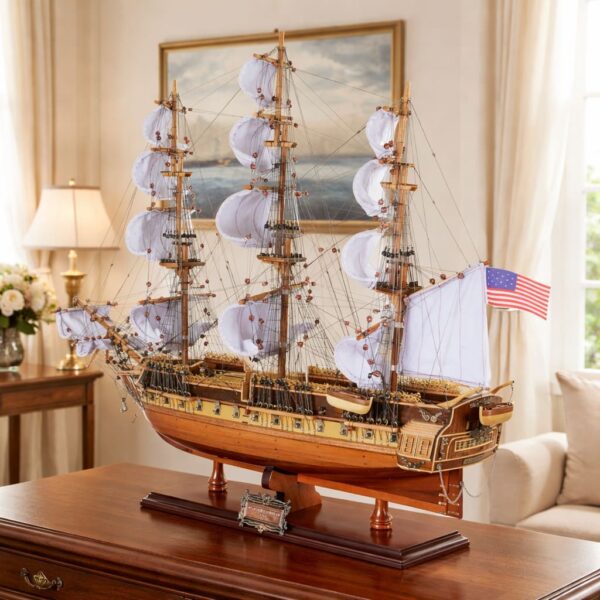 USS Constitution 美國憲法號 | 手工模型船 9️⃣ 號 <登記:0>
